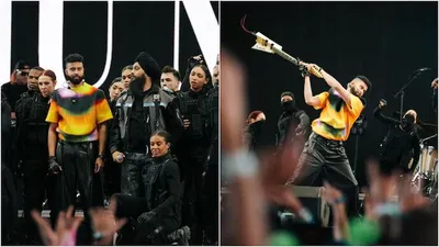 ap dhillon receives backlash for breaking guitar during his performance at coachella