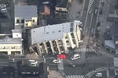 death toll from earthquake in japan rises to 57