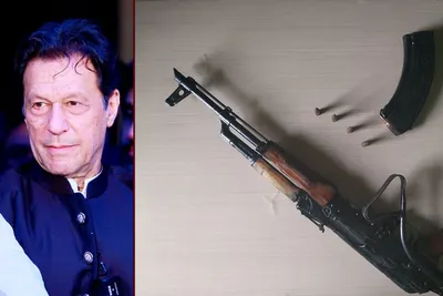 pakistan police recovered ak 47 rifles from imran khan s residence
