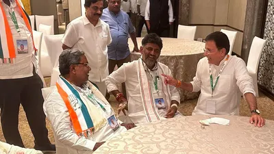 siddaramiah reaches delhi as party leadership mulls karnataka cm choice