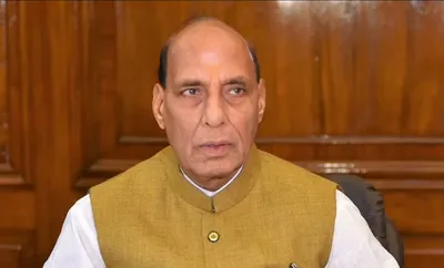 delhi  rajnath singh urges to carry forward govt’s vision of ‘swachh bharat’ as envisioned by mahatma gandhi