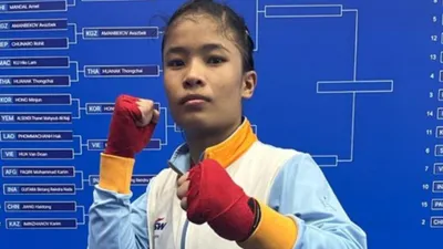asian games  manipur s roshibina naorem wins silver in women s 60 kg wushu
