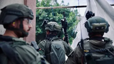 israeli forces kill hamas terrorists in close quarters combat inside hospital compound