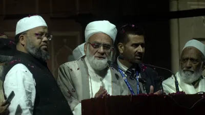muslims across country celebrate  shab e baraat   jama masjid shahi imam declares son as his successor