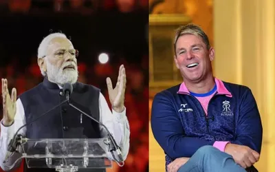  it was like  we have lost our own   pm modi on shane warne