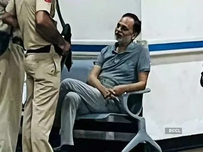 delhi  aap s satyendar jain hospitalised after falling in tihar jail bathroom