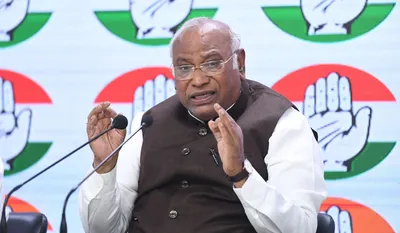 labour day  kharge highlights congress  five guarantees to ensure workers  justice  calls it  special day 