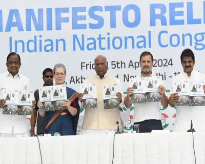 congress manifesto promises removal of 50 pc reservation cap  caste census  legal msp guarantee