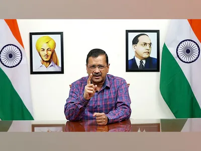 delhi cm kejriwal claims ed found nothing in raids on aap mp s residence