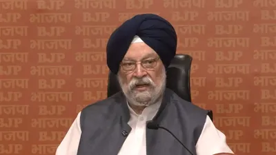  surat not first time but 35 candidates      hardeep singh puri replies to rahul gandhi on bjp s first win in gujarat