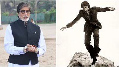  those were the days   amitabh bachchan recalls shooting action sequence without harness