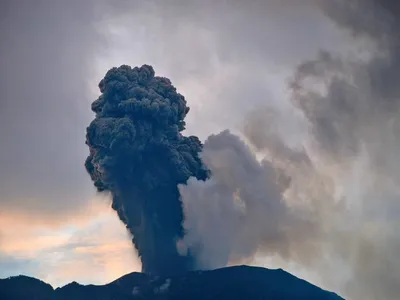 indonesia issues tsunami alert as volcano erupts in northern region