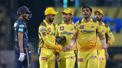 ipl 2023  ms dhoni s csk beat gt by 15 runs  book seat for final