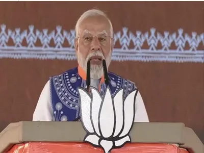  double engine govt working with double speed   says pm modi in madhya pradesh