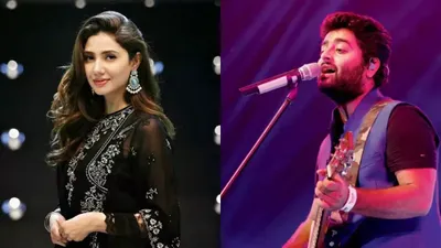 arijit singh sings  zaalima   apologises to mahira khan after overlooking her at a concert