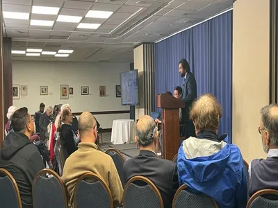 protesters disrupt forum on kashmir at national press club in washington