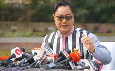  no sector has been left out     union minister kiren rijiju on interim budget 2024