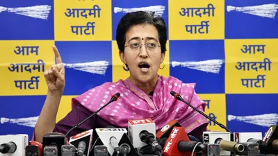 ec sends notice to atishi over her  join bjp or face arrest  charge
