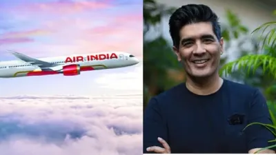 manish malhotra to design new uniforms for air india employees
