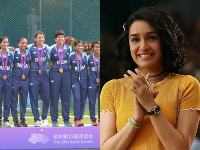 “macha diya  ”  shraddha kapoor lauds indian women’s cricket team on asian games triumph