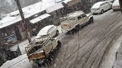 himachal pradesh  60 roads blocked due to snowfall  imd issues orange alert