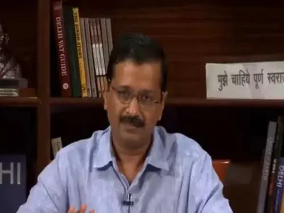  keep fighting  stay strong      aap shares old video of kejriwal to lift morale of party workers