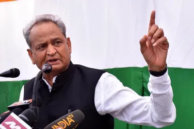  promises made by bjp remained promises only   ashok gehlot on bjp manifesto