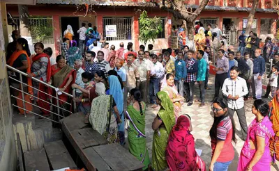 assembly elections  madhya pradesh records 60 52 pc polling till 3 pm