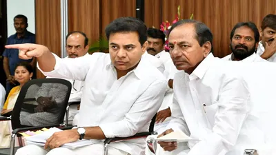 cm kcr  kt rama rao to file nomination papers today for november 30 polls