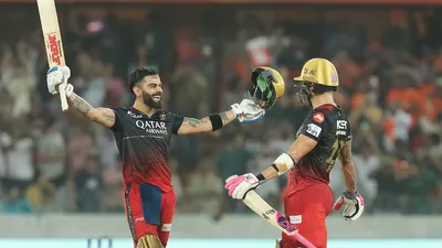 ipl 2023  rcb keep playoff hopes alive with 8 wicket win over srh