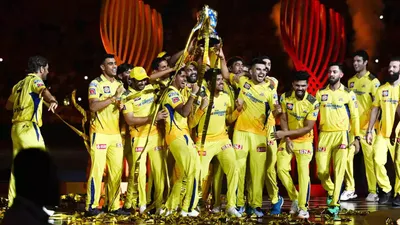 ipl 2023  csk beat gt in final to clinch 5th title