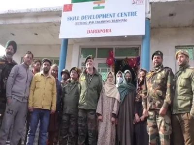 army sets up skill development centre for women in j k s kupwara